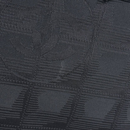 Chanel New Travel Line Shoulder Bag Nylon Jacquard Black — view 4