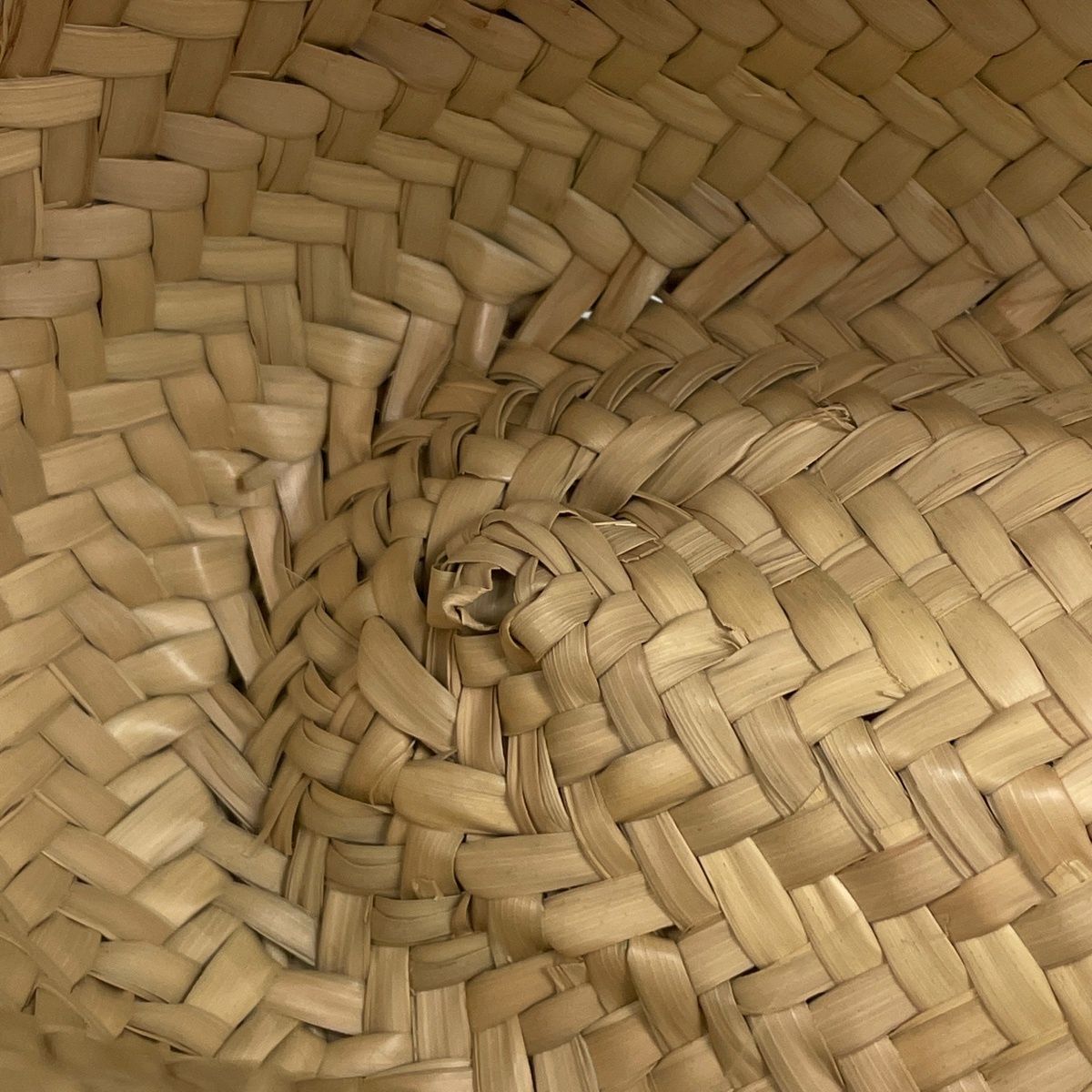 Celine Classic Pannier Basket Bag 2-Way Raffia Natural Brown — view 7