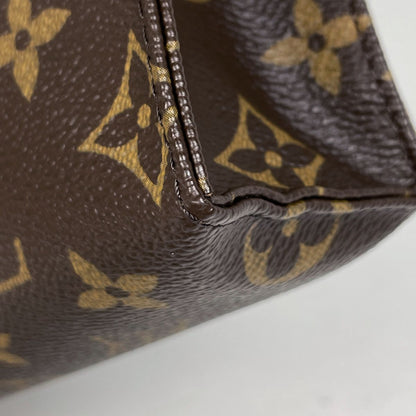 Louis Vuitton Makeup Pouch Monogram Brown — view 3