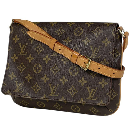 Louis Vuitton Musette Tango Short Shoulder Bag Monogram Brown