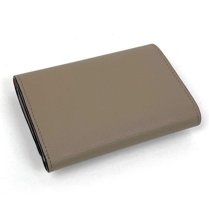 Loewe Anagram Trifold Wallet Leather Beige — view 2