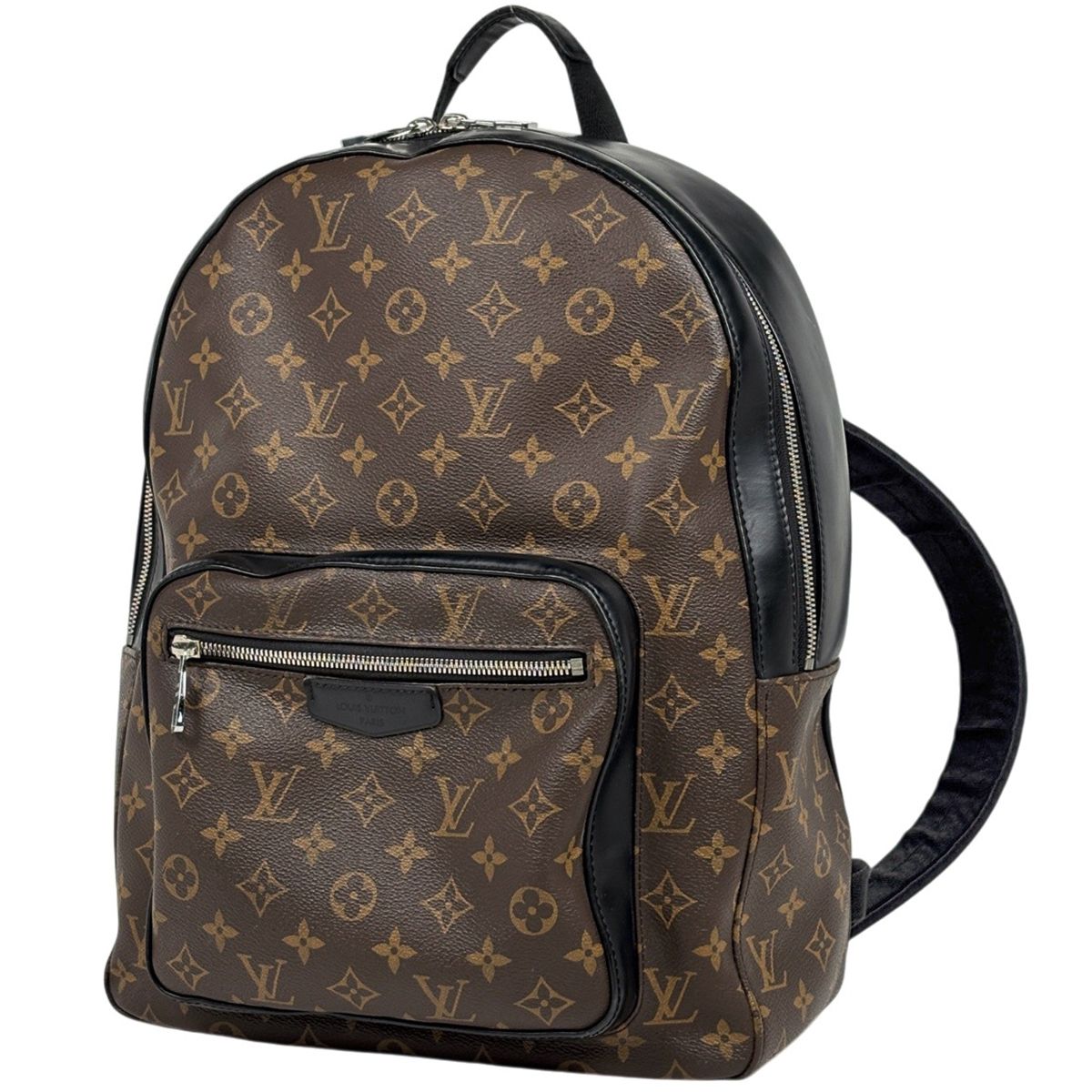 Louis Vuitton Josh Backpack Monogram Macassar Brown Black