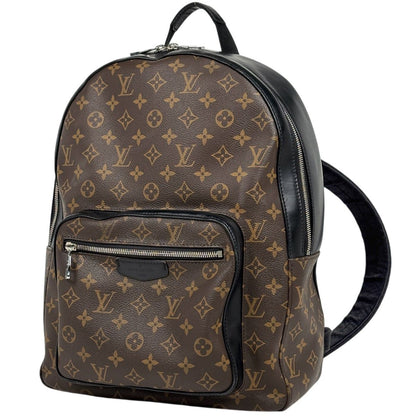 Louis Vuitton Josh Backpack Monogram Macassar Brown Black