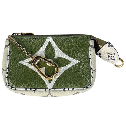 Louis Vuitton Mini Pochette Pouch Monogram Giant Khaki Beige