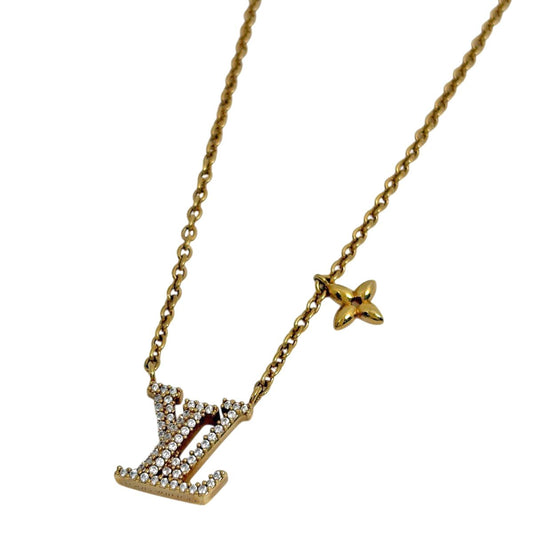 Louis Vuitton Necklace LV Iconic Rhinestone Gold