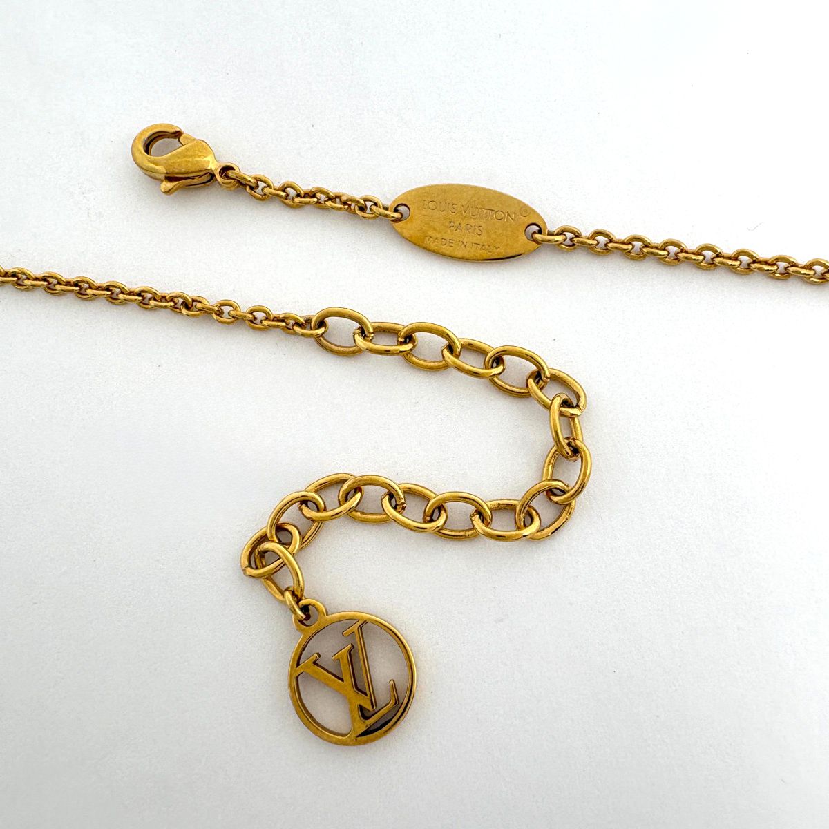 Louis Vuitton Necklace LV Iconic Rhinestone Gold — view 3