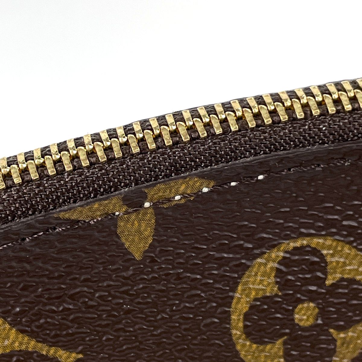 Louis Vuitton Pochette Cosmetic Makeup Pouch Monogram Brown — view 5