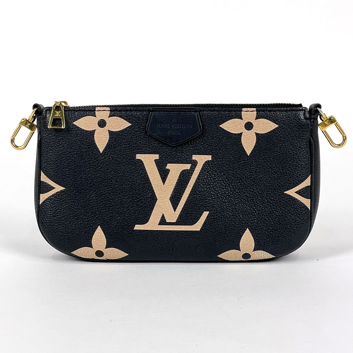 Louis Vuitton Multi Pochette Bicolor 2-Way Pouch Shoulder Bag Monogram Empreinte — view 8