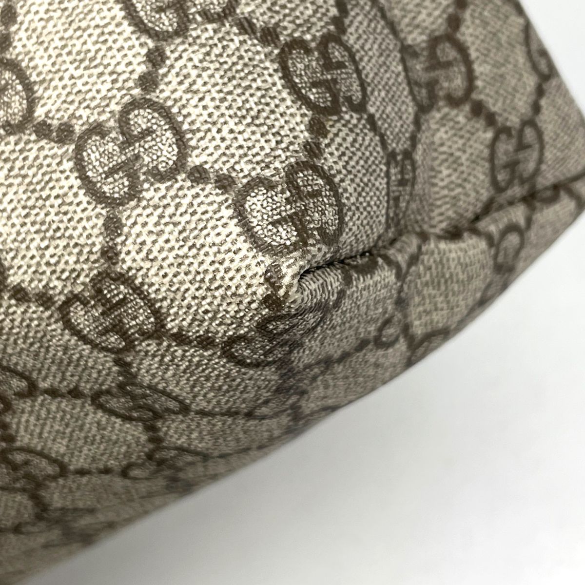 Gucci GG Pattern Tote Sherry Line Beige Brown — view 3