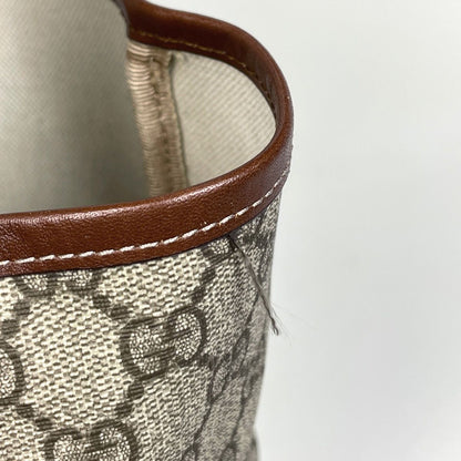 Gucci GG Pattern Tote Sherry Line Beige Brown — view 4