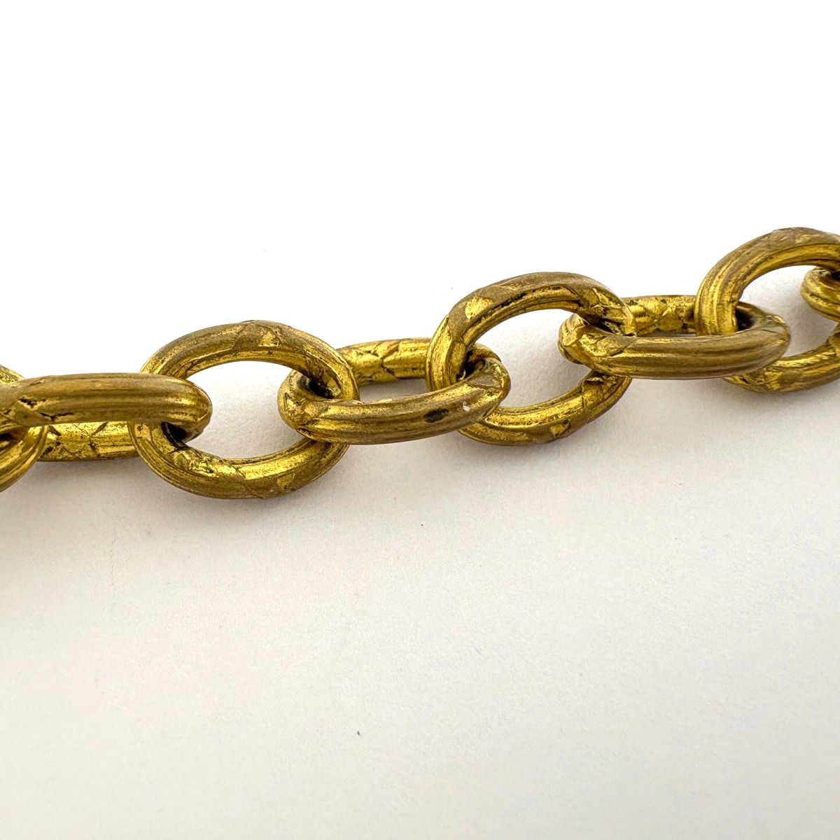Chanel CC Logo Chain Necklace Gold Plated — view 4