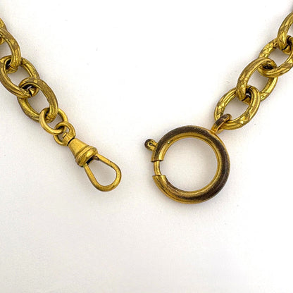 Chanel CC Logo Chain Necklace Gold Plated — view 3