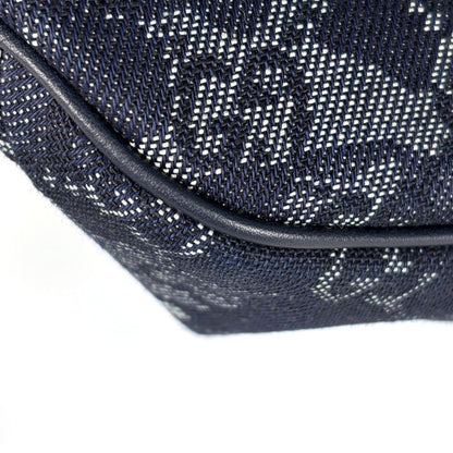 Gucci GG Denim Large Belt Bag Camouflage Effect Navy — view 3