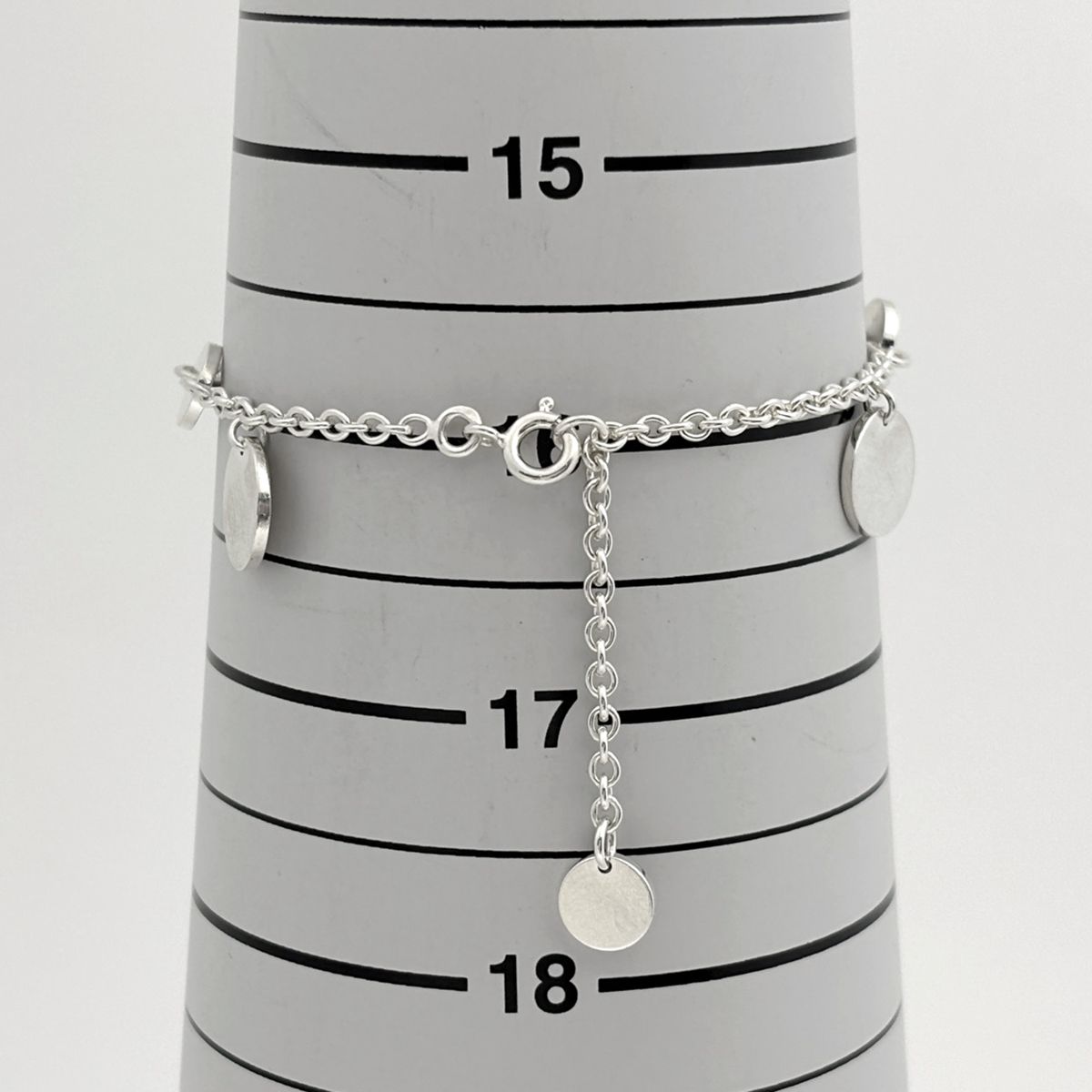 Hermes Exlibris Bracelet 925 Sterling Silver — view 4