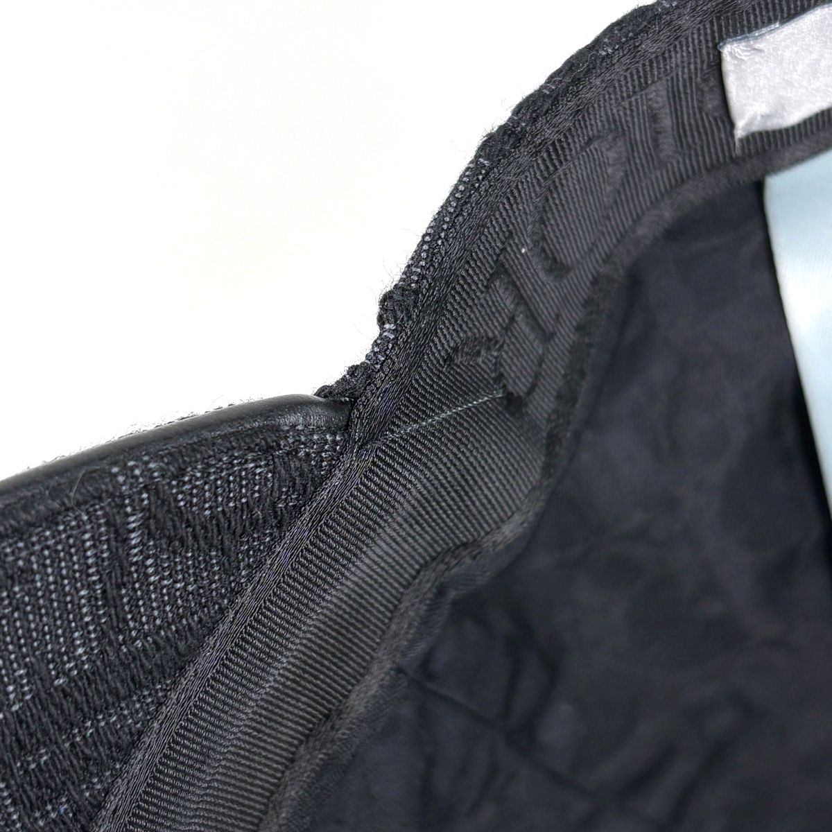 Dior Oblique Cap Baseball Cap Trotter Hat Cap Cotton Black — view 5