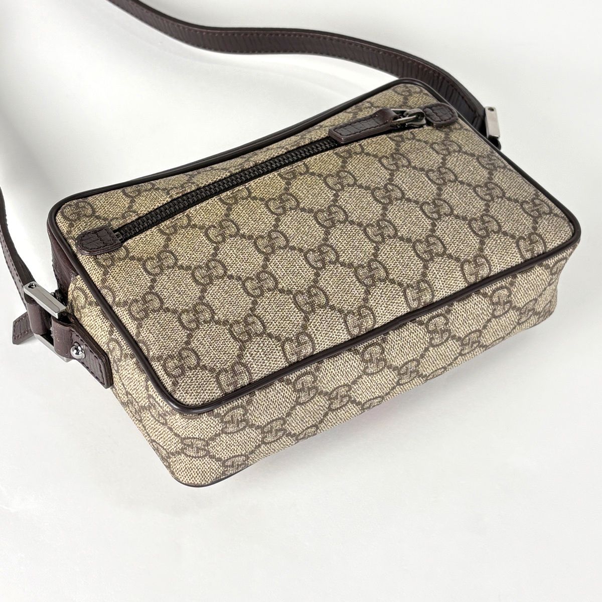 Gucci GG Pattern Shoulder Bag Supreme Sherry Line — view 2