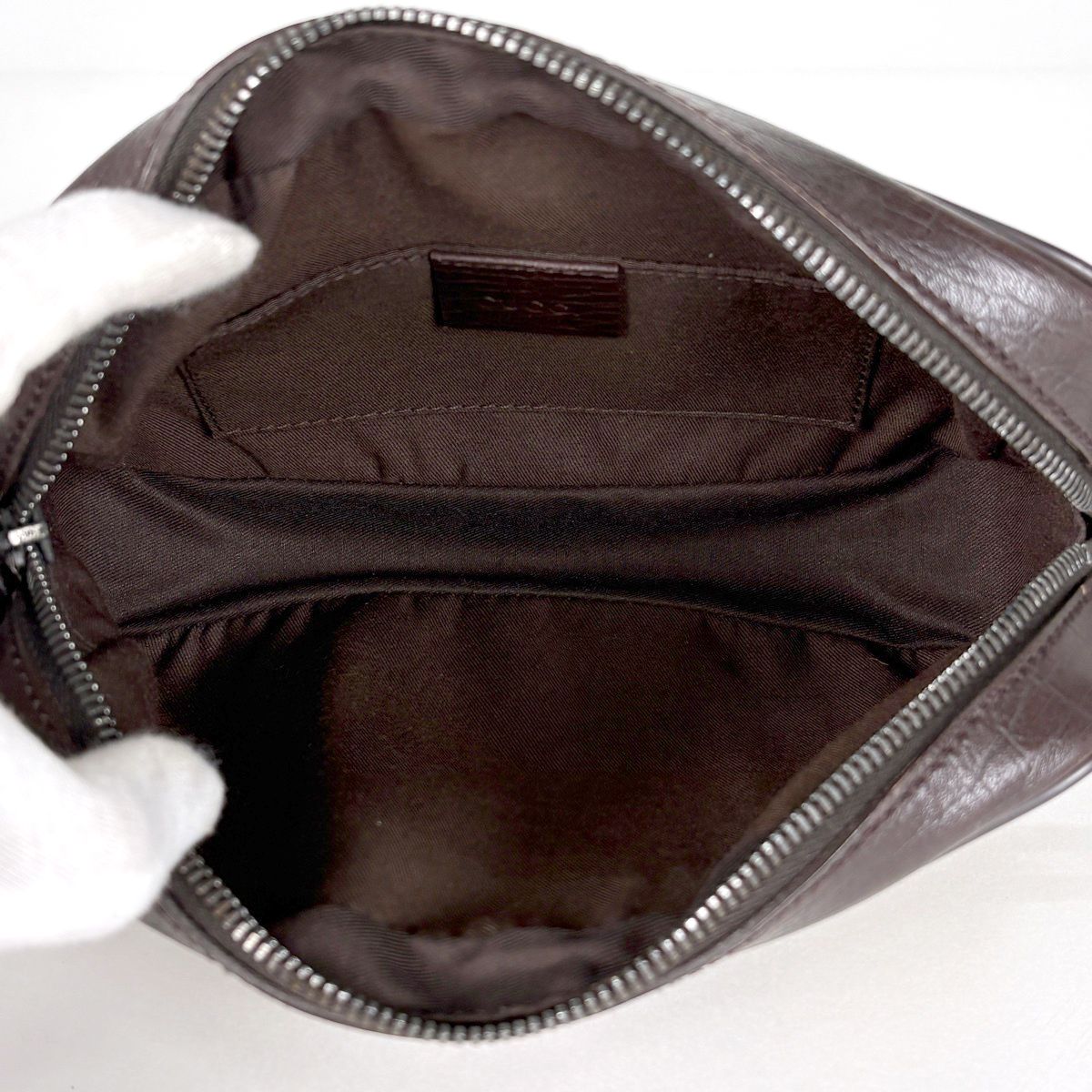 Gucci GG Pattern Shoulder Bag Supreme Sherry Line — view 8