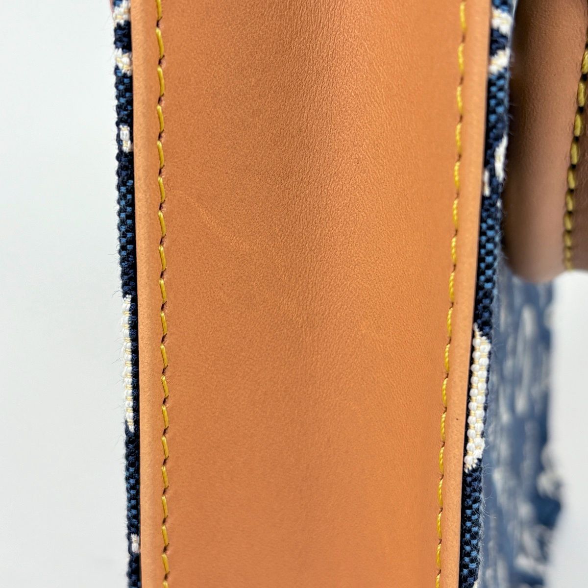 Louis Vuitton Petite Sac Plat 2-Way Monogram Jacquard Since Handbag Navy — view 4