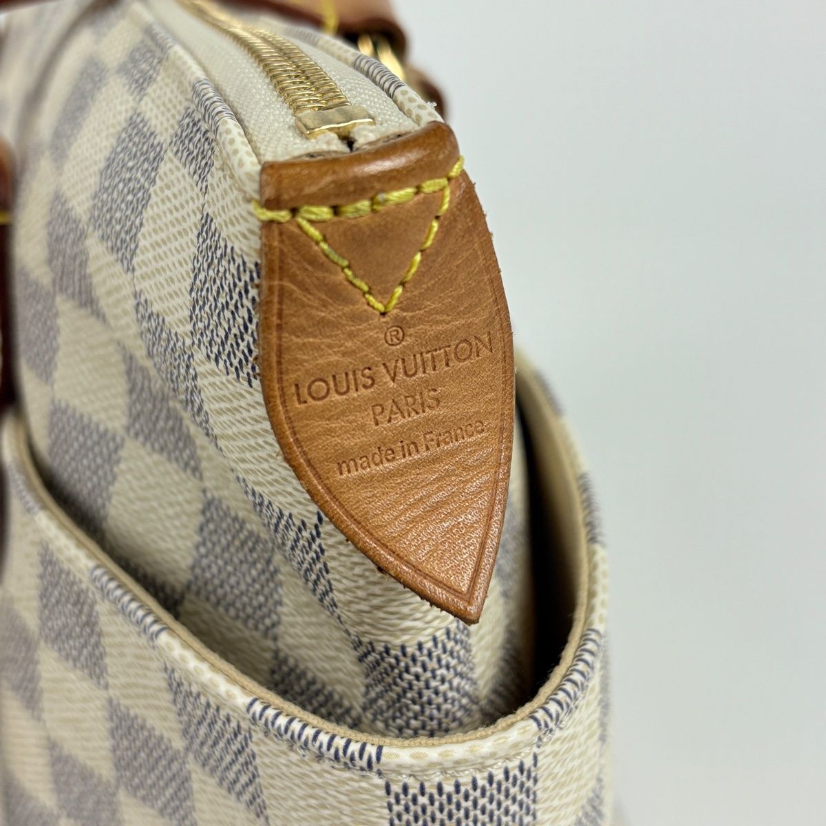 Louis Vuitton Totally PM Shoulder Bag Tote Damier Azur White — view 5