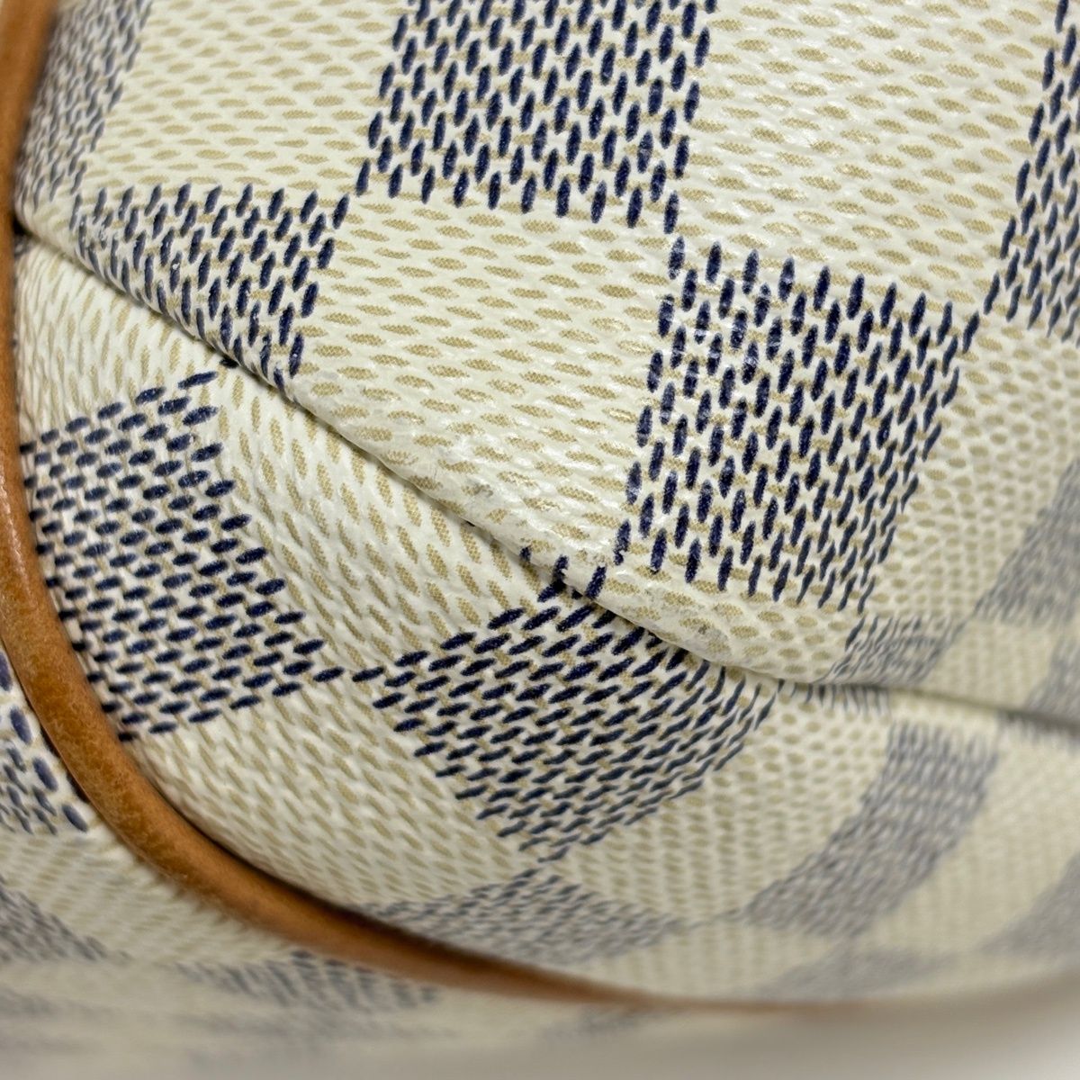 Louis Vuitton Totally PM Shoulder Bag Tote Damier Azur White — view 4