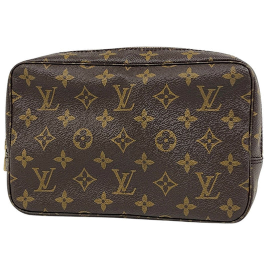 Louis Vuitton Trousse 23 Second Makeup Pouch Monogram Brown