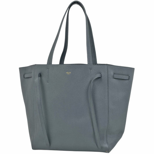 Celine Cabas Phantom Small Tote Leather Gray