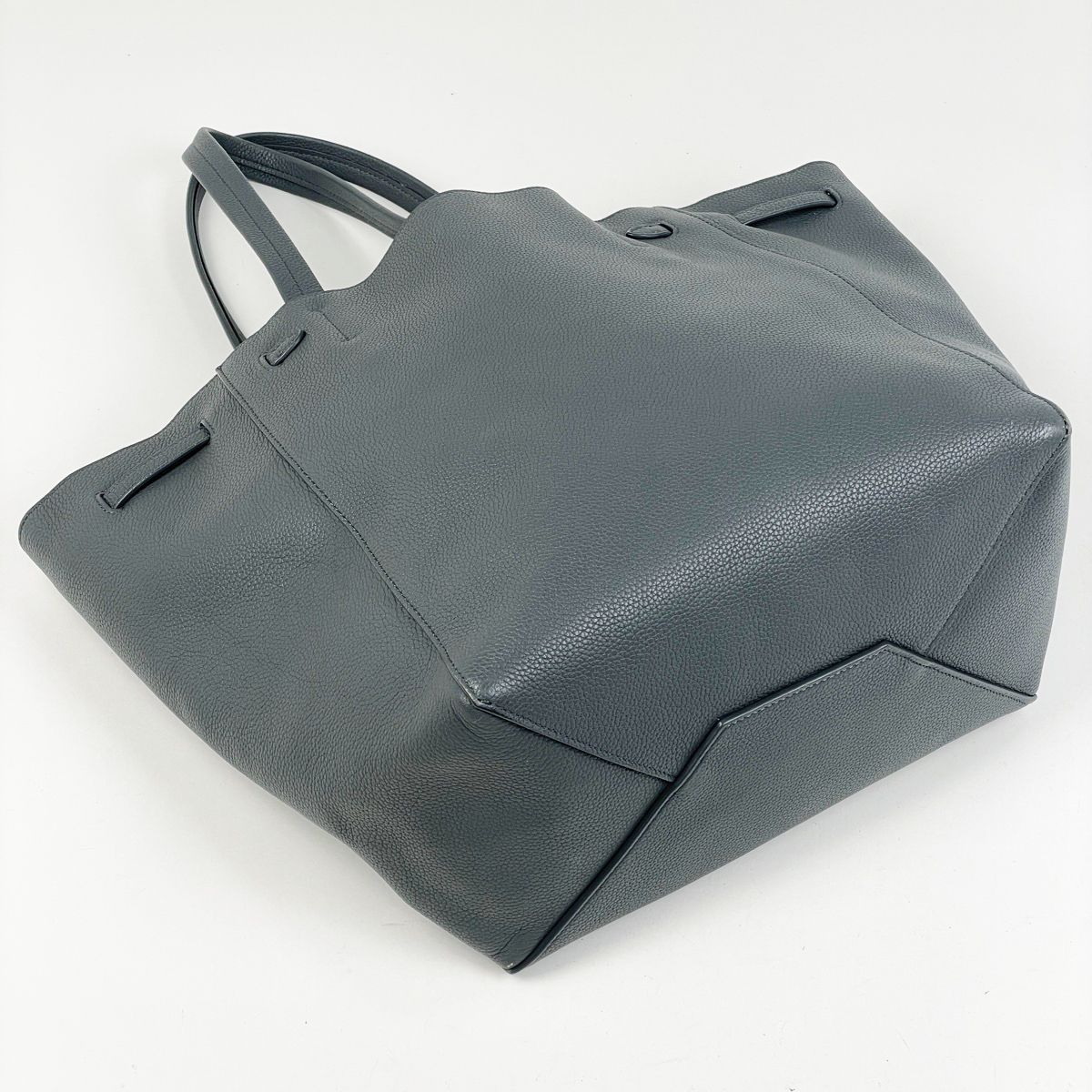 Celine Cabas Phantom Small Tote Leather Gray — view 2