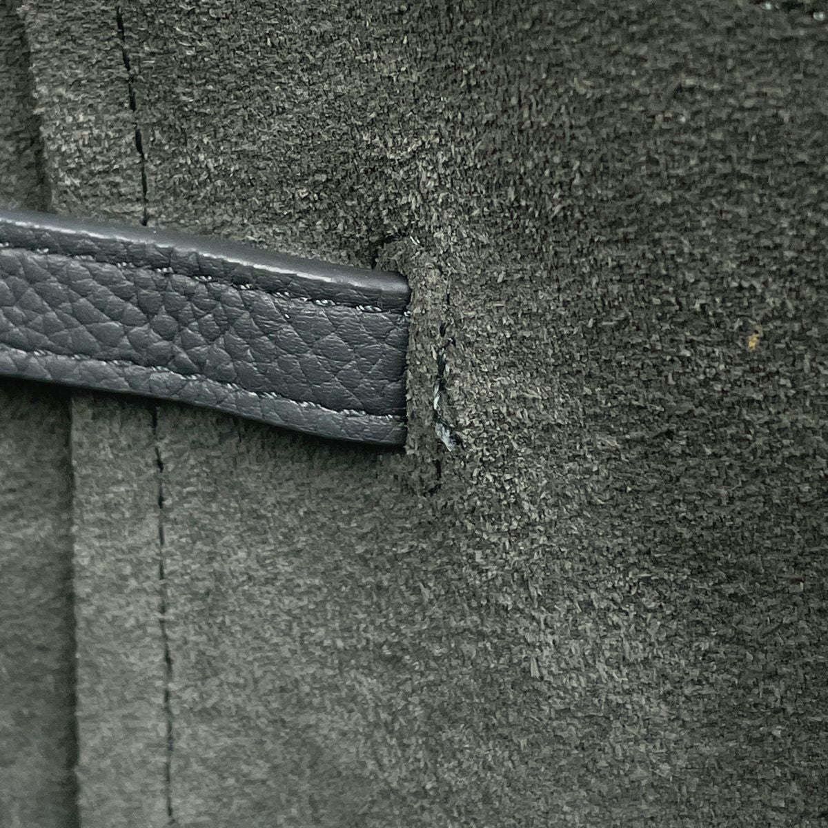 Celine Cabas Phantom Small Tote Leather Gray — view 8