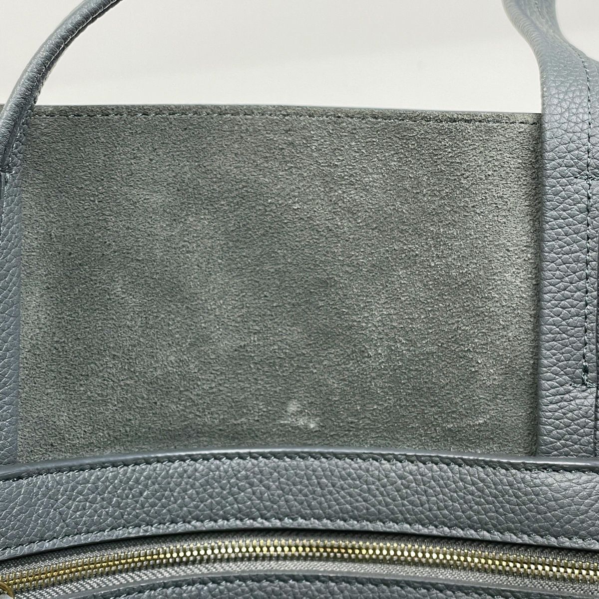 Celine Cabas Phantom Small Tote Leather Gray — view 7