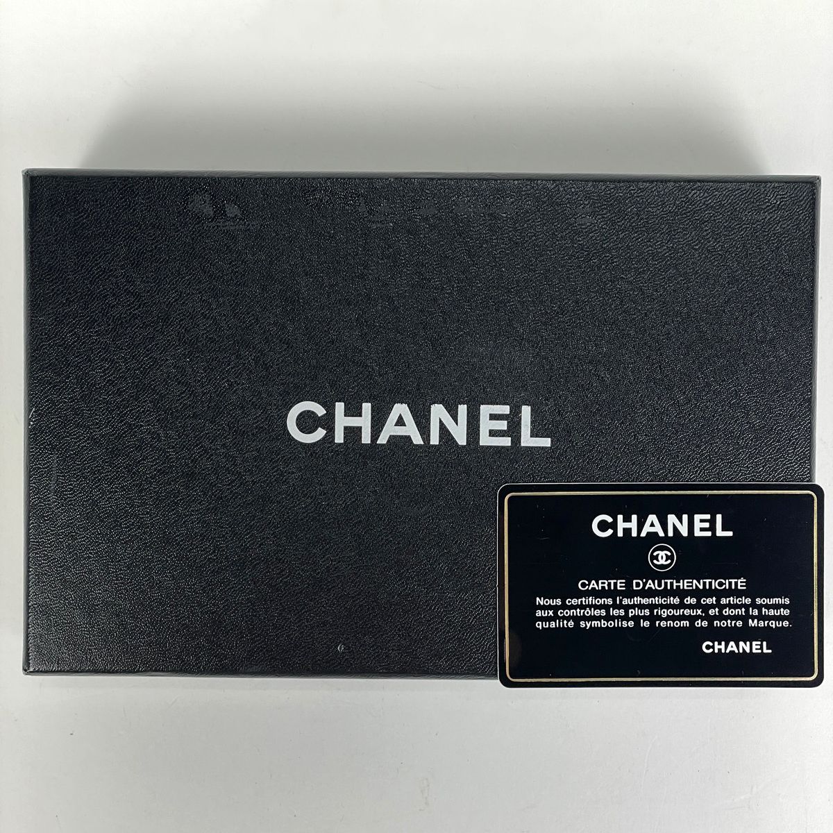Chanel Camellia Zip Around Wallet CC Logo Leather Blue — view 9