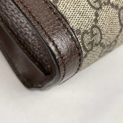 Gucci Ophidia GG Chain Shoulder Bag Sherry Line Beige Brown — view 3