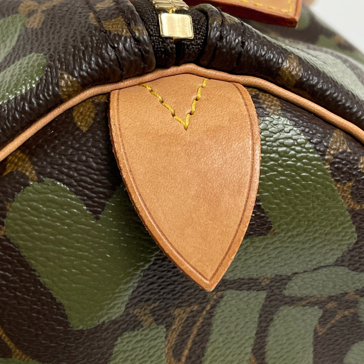 Louis Vuitton Keepall 50 Boston Bag Monogram Graffiti Khaki Brown — view 7