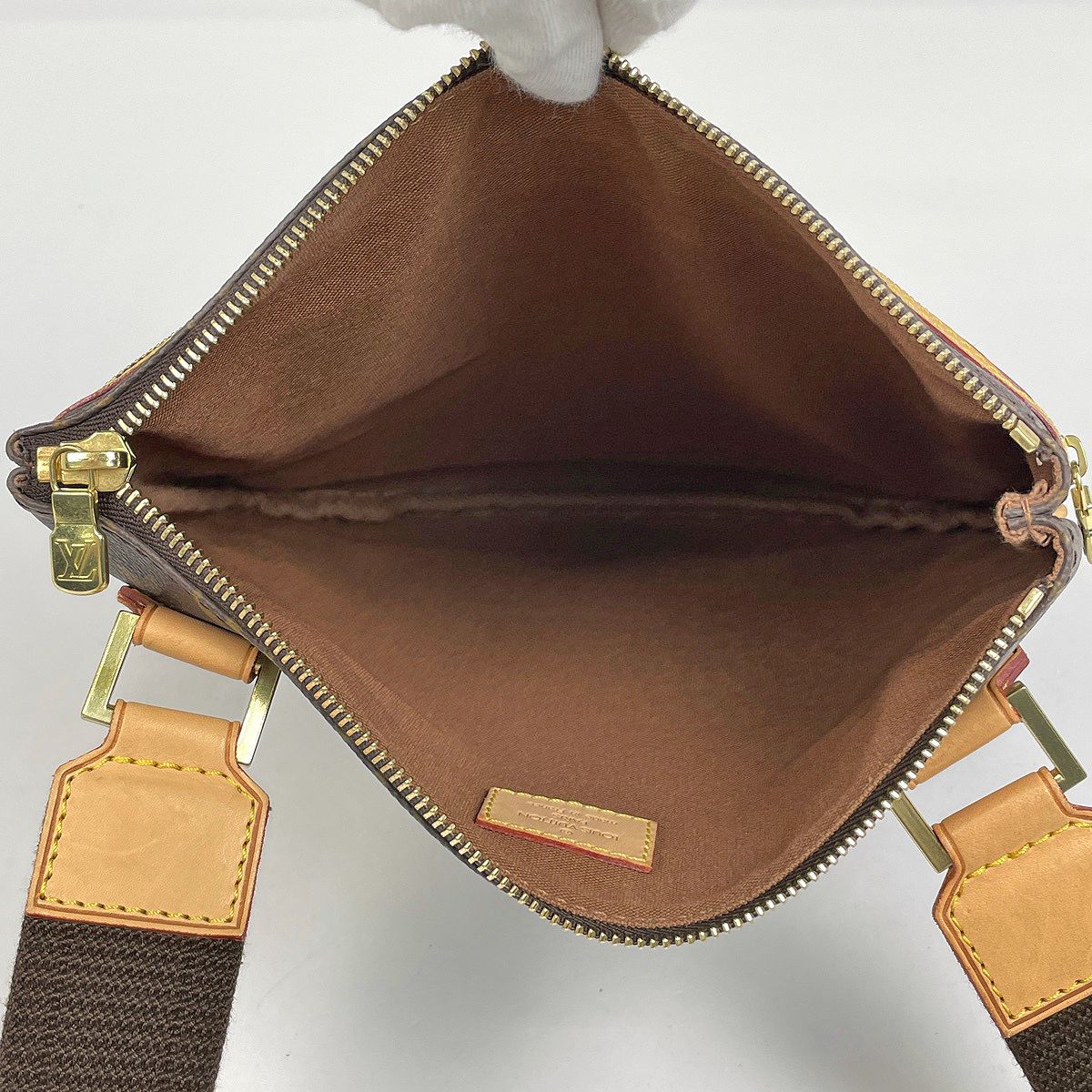 Louis Vuitton Pochette Bosford Crossbody Monogram Brown — view 8