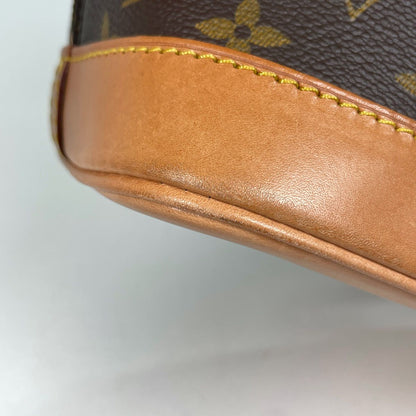 Louis Vuitton Alma Handbag Monogram Brown — view 3