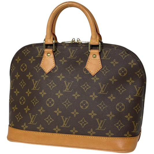 Louis Vuitton Alma Handbag Monogram Brown