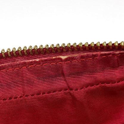 Gucci Logo Shoulder Bag Tricolor Canvas Red Blue White — view 7