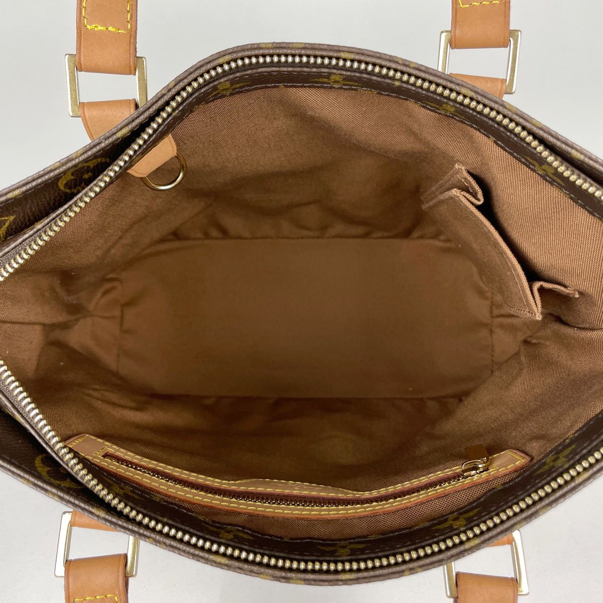 Louis Vuitton Cabas Piano Shoulder Bag Tote Monogram Brown — view 8