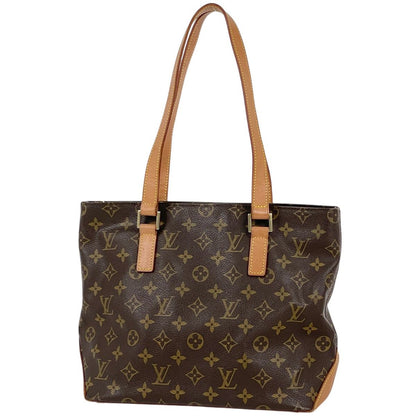 Louis Vuitton Cabas Piano Shoulder Bag Tote Monogram Brown