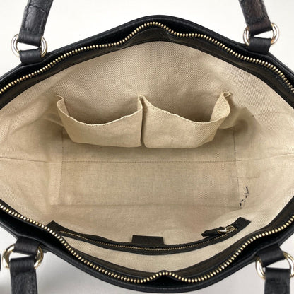 Gucci Soho Tote 2-Way Leather Black — view 9