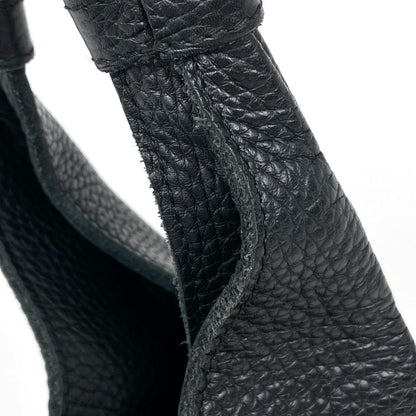 Bottega Veneta Intrecciato Shoulder Bag Leather Black — view 4