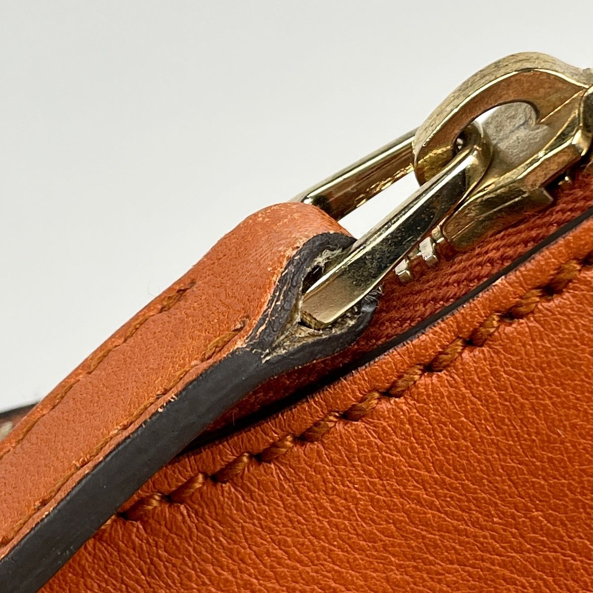 Gucci GG Pattern Shoulder Bag Canvas Beige Orange — view 6