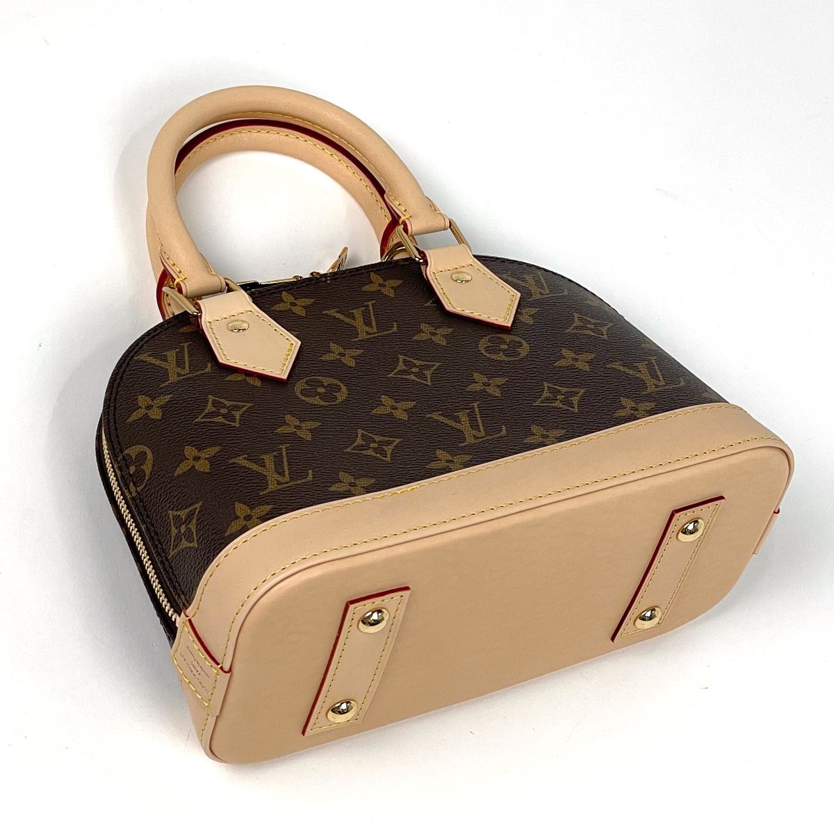 Louis Vuitton Alma BB Shoulder Bag 2-Way Monogram Brown — view 2