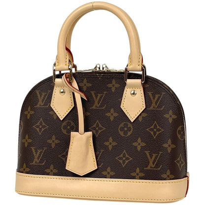 Louis Vuitton Alma BB Shoulder Bag 2-Way Monogram Brown