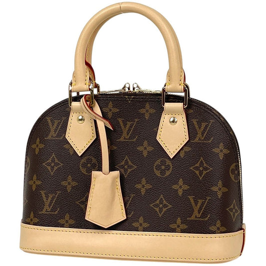 Louis Vuitton Alma BB Shoulder Bag 2-Way Monogram Brown