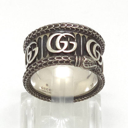 Gucci Double Snake Ring Sterling Silver Aging Finish