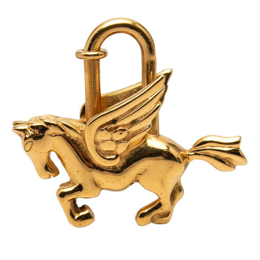 Hermes Pegasus Motif Cadena Gold Plated