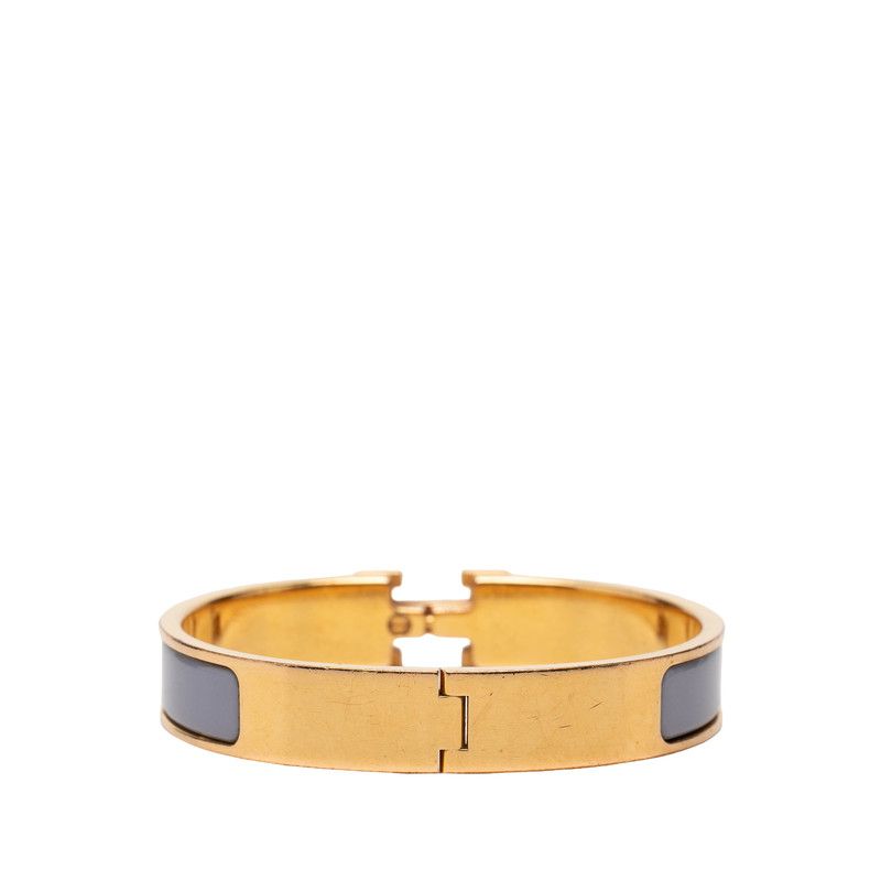 Hermes Click PM Bracelet Gold Light Purple Plated Enamel — view 3