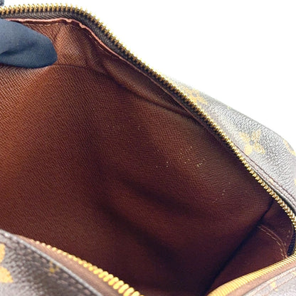 Louis Vuitton Trocadero 27 Monogram Leather Brown Light Shoulder Bag Gold — view 5