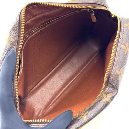 Louis Vuitton Trocadero 27 Monogram Leather Brown Light Shoulder Bag Gold — view 3