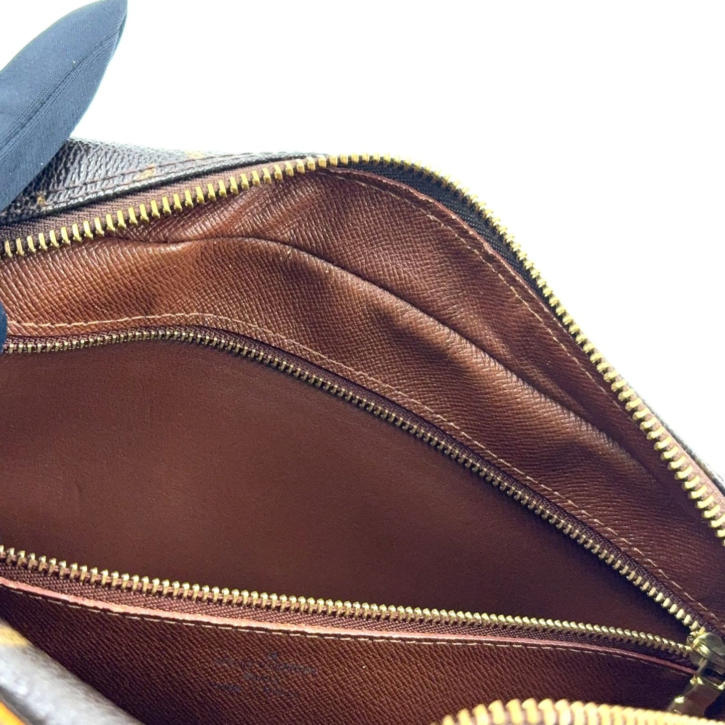 Louis Vuitton Trocadero 27 Monogram Leather Brown Light Shoulder Bag Gold — view 6